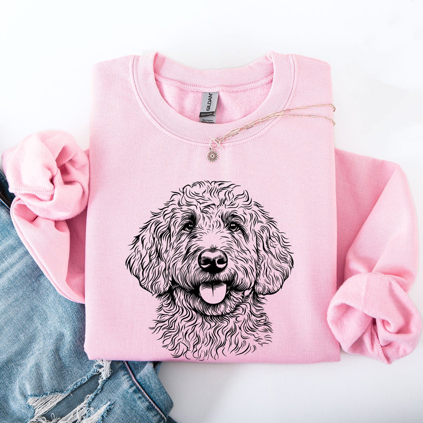 Goldendoodle, Pet, Dog Breed Sweatshirt