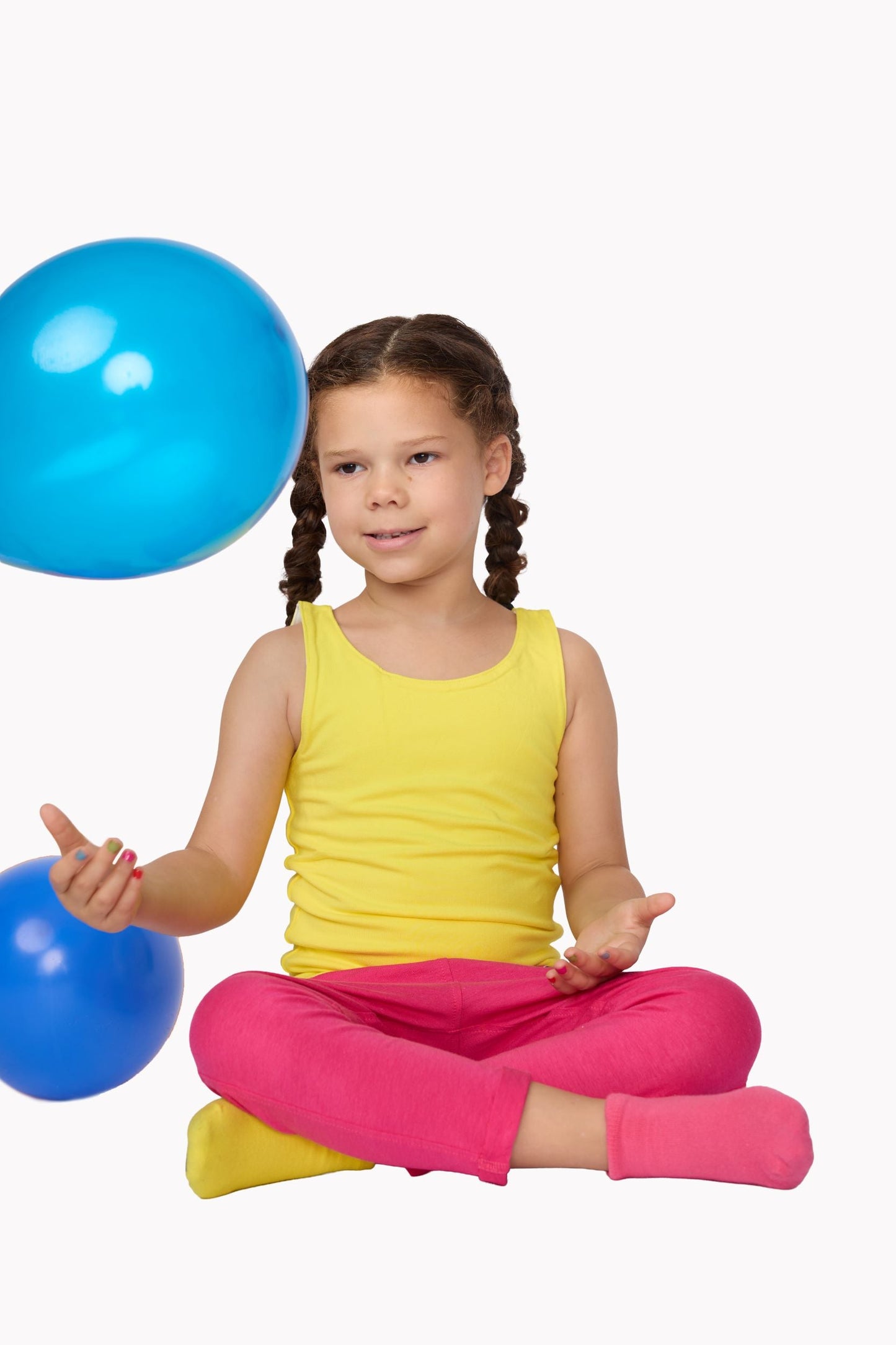 The Sensory Compression Comfort Reversible Tank - Pink/White