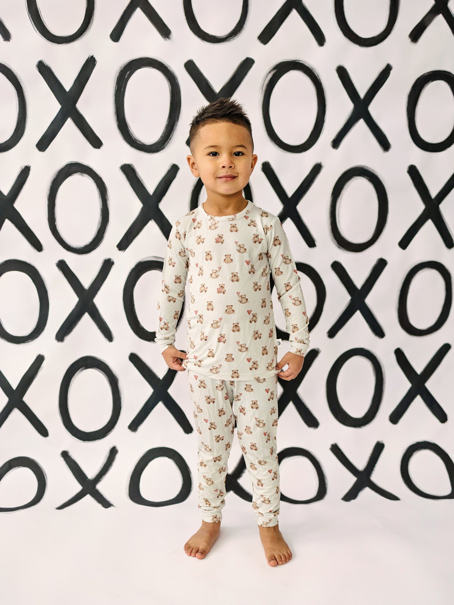Teddy-Gram 2pc Bamboo Pajamas
