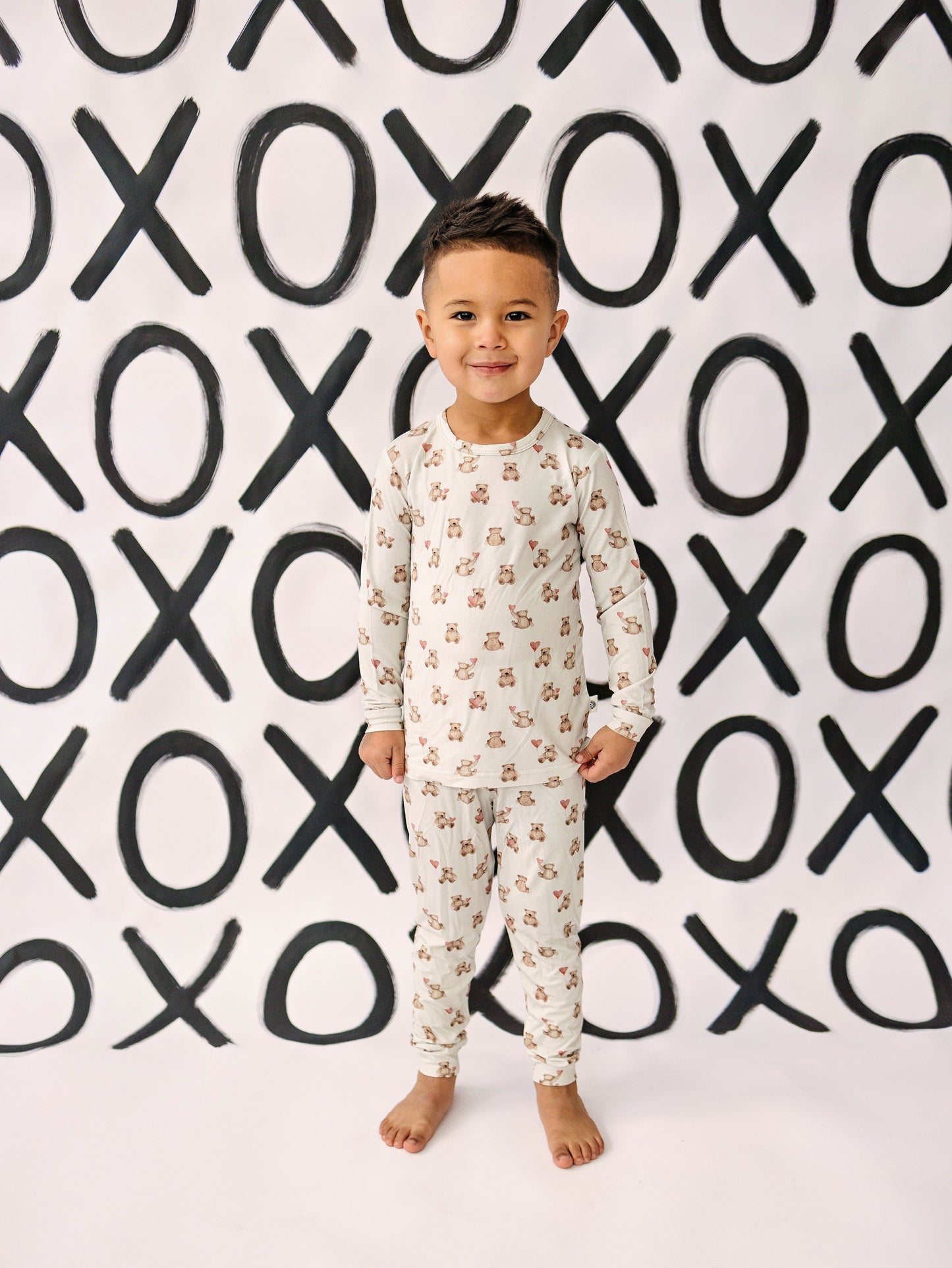 Teddy-Gram 2pc Bamboo Pajamas