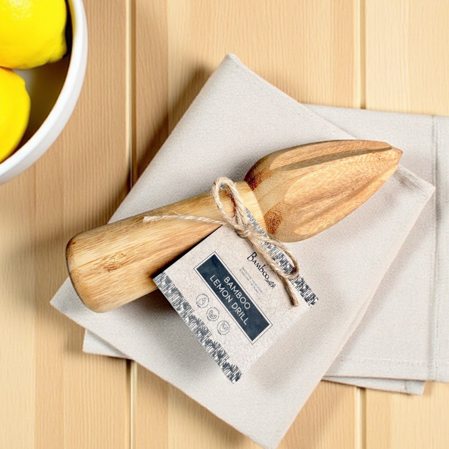Bamboo Lemon Juicer