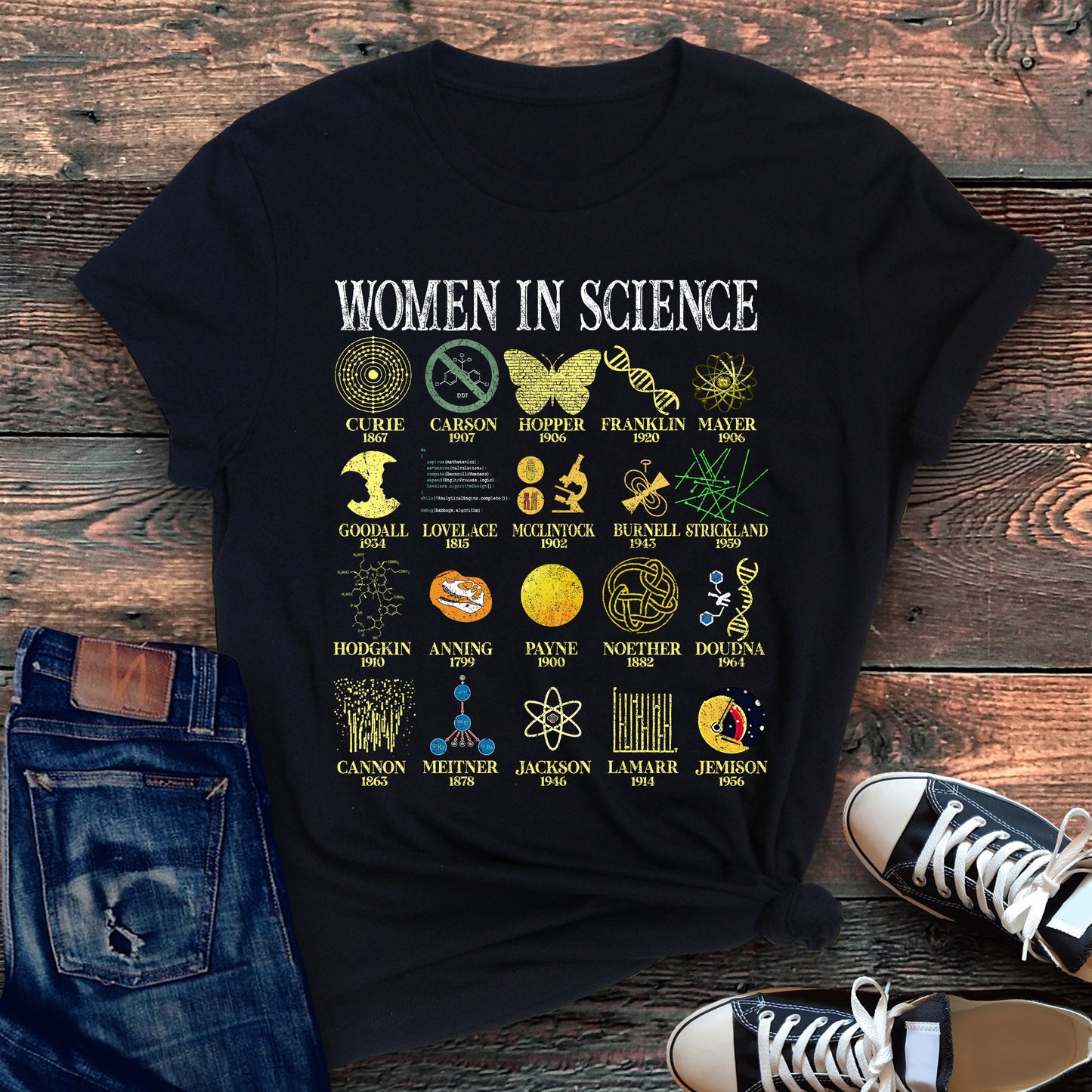 Women in Science, STEM, Teacher, Super Soft Tees