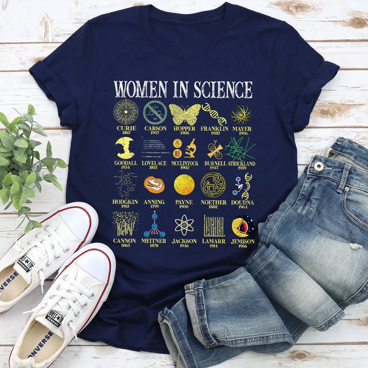 Women in Science, STEM, Teacher, Super Soft Tees