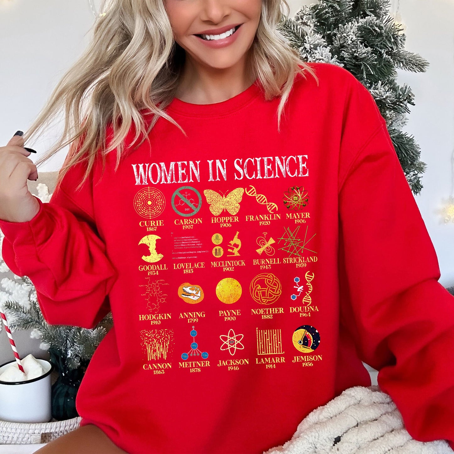 Women In Science, STEM, Teacher, Sweatshirt