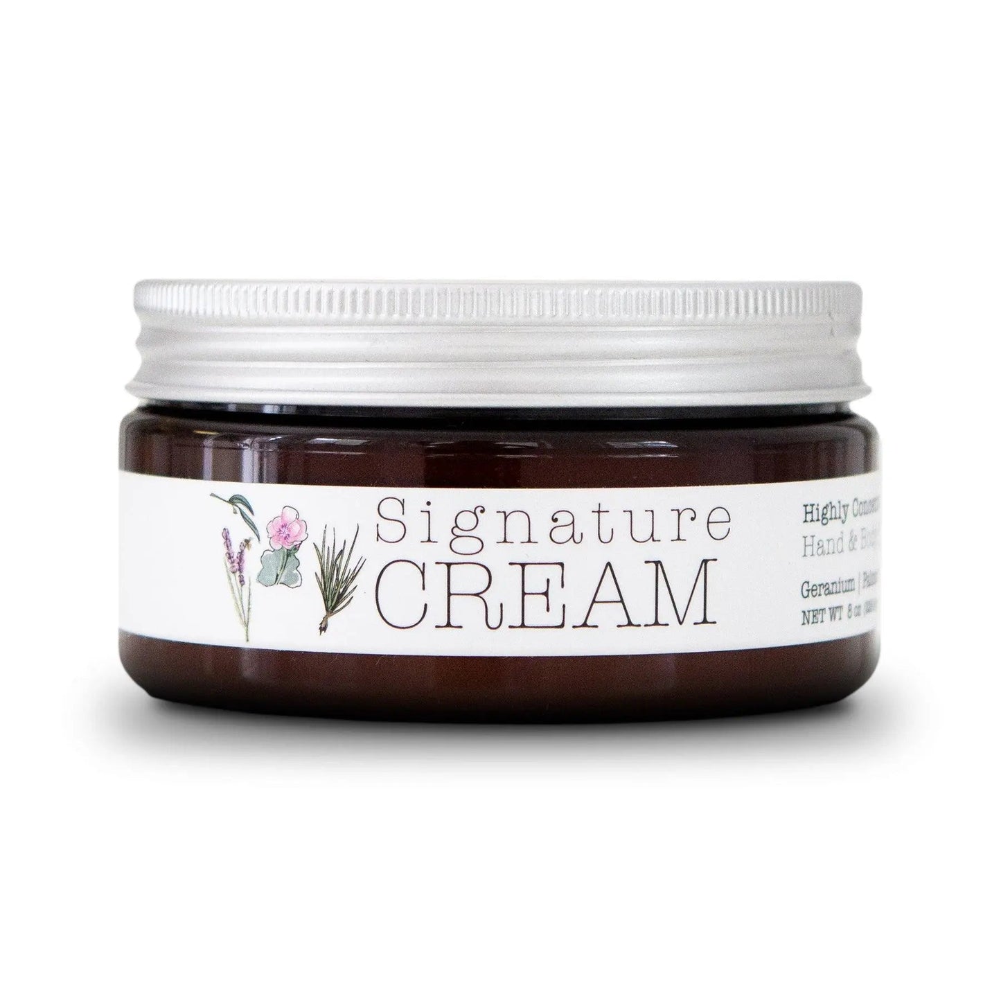 Signature Lavender Hand & Body Cream 8 oz