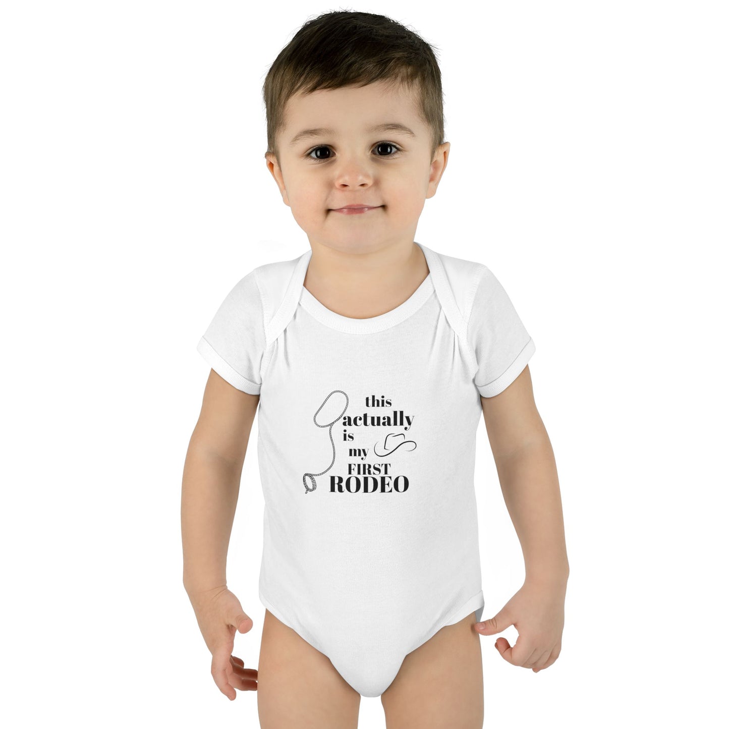 Infant Baby Bodysuit - My First Rodeo - Cute Baby Outfit for Newborns, Western Baby Shower Gift, Baby Wear for Rodeo Events, Adorable [...]