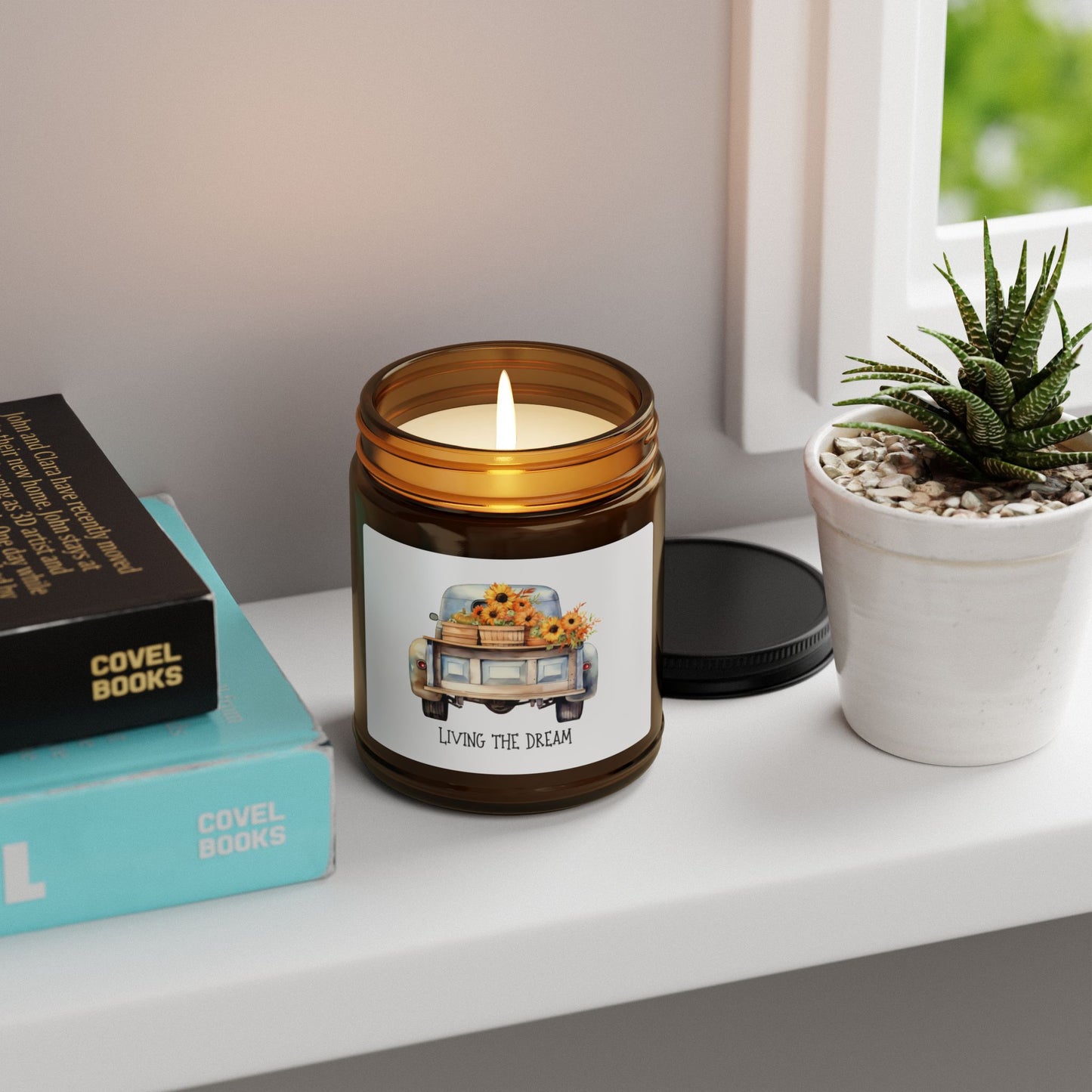Dreamy Scented Soy Candle - Perfect for Home Decor, Gifts, Self-Care, Cozy Nights, Aromatherapy