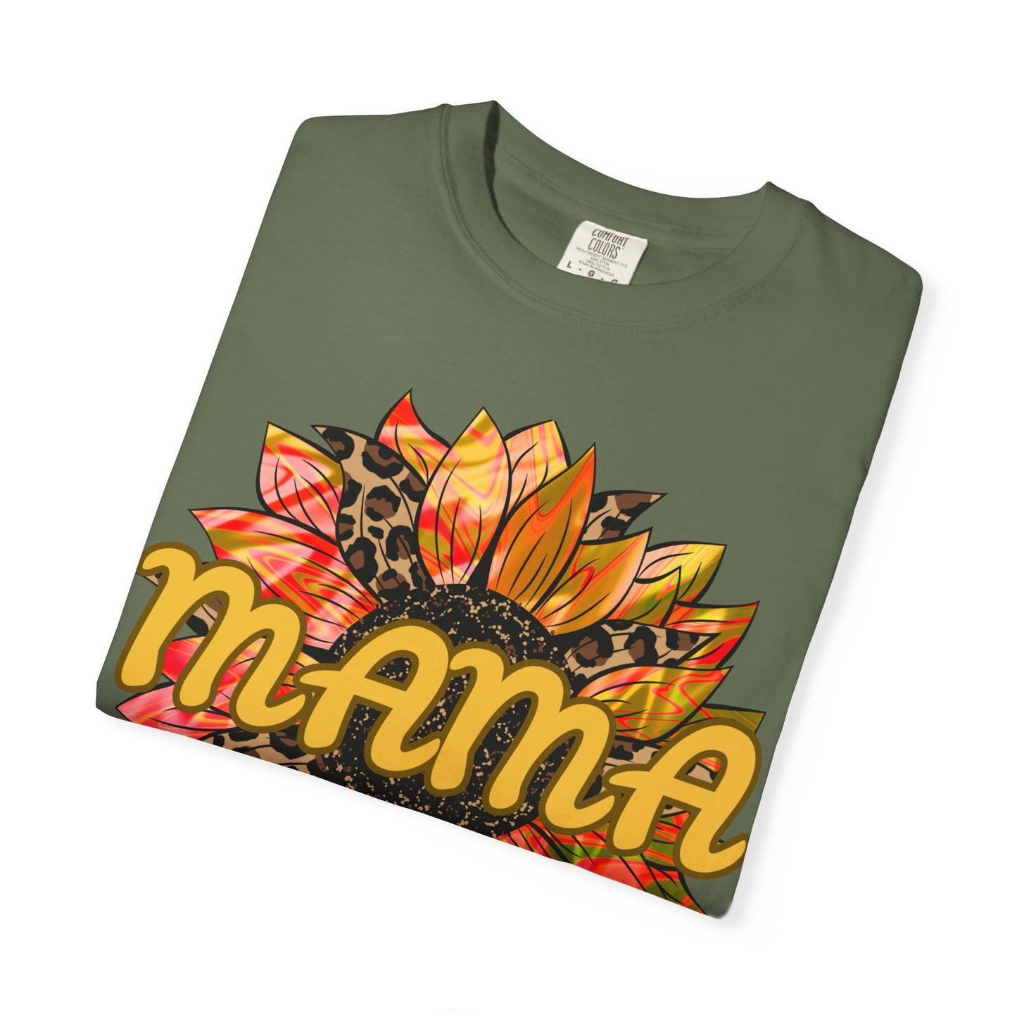 Mama Sunflower Graphic T-Shirt | Perfect Gift for Moms | Casual Wear | Mother’s Day, Birthdays, Everyday Comfort