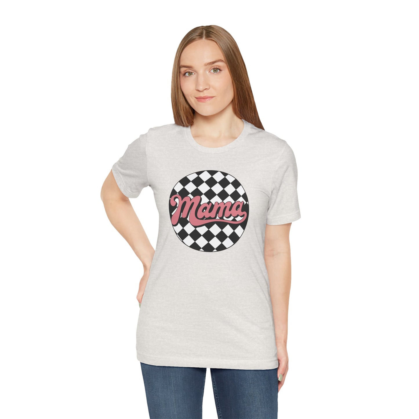Mama Graphic Tee, Gift for Mom, Casual Wear, Birthday Present, Mother's Day, Everyday Comfort, Women's T-Shirt, Family Outing