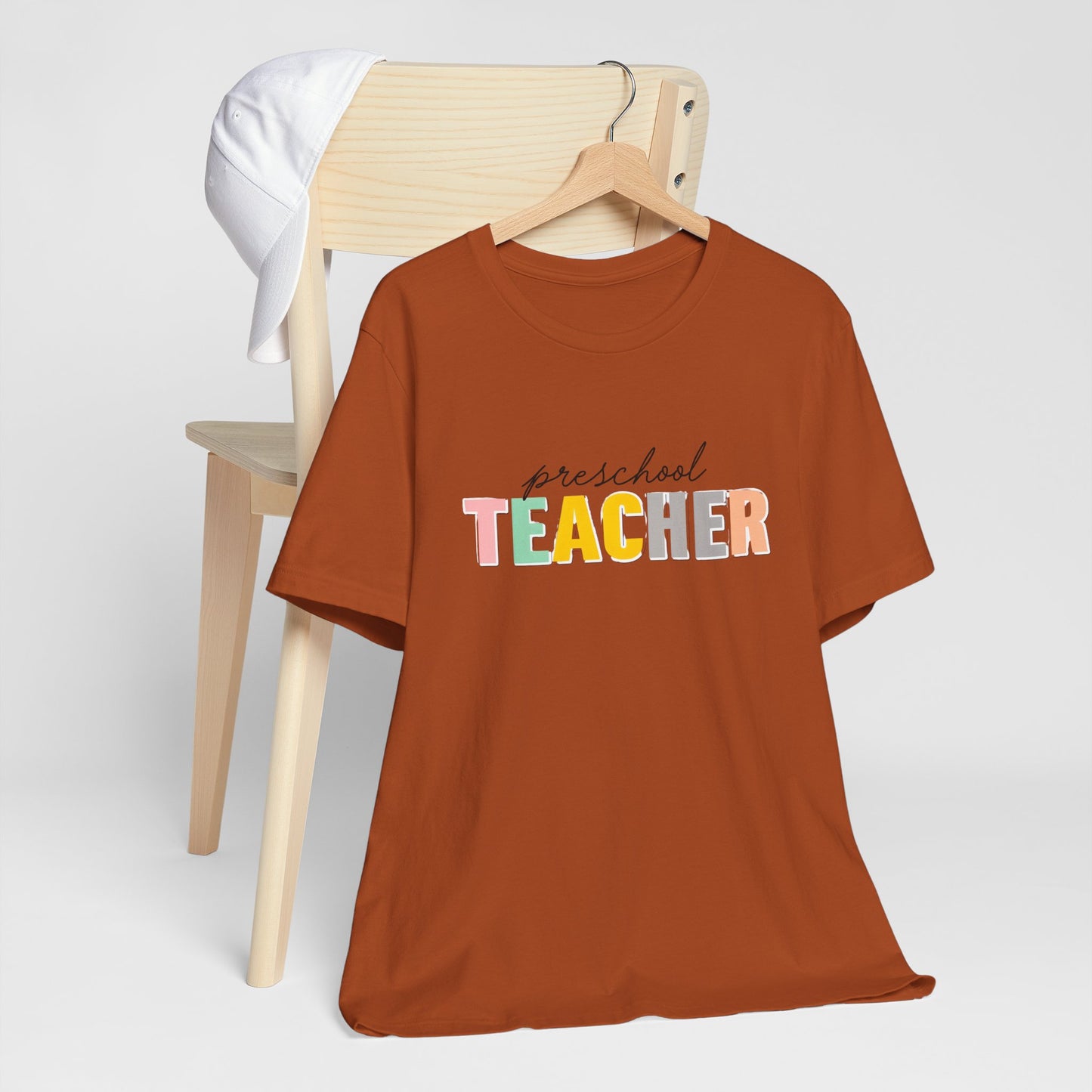Preschool Teacher Tee, Cute Teacher Shirt, Gift for Educators, Teacher Appreciation, Back to School, Unisex T-Shirt