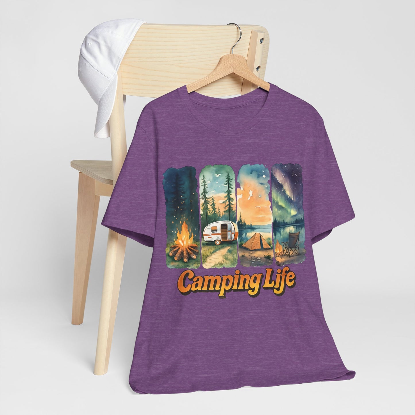 Camping Life Unisex Tee | Outdoor Adventure Shirt, Nature Lover Gift, Camping Apparel, Travel T-Shirt, Weekend Getaway Outfit