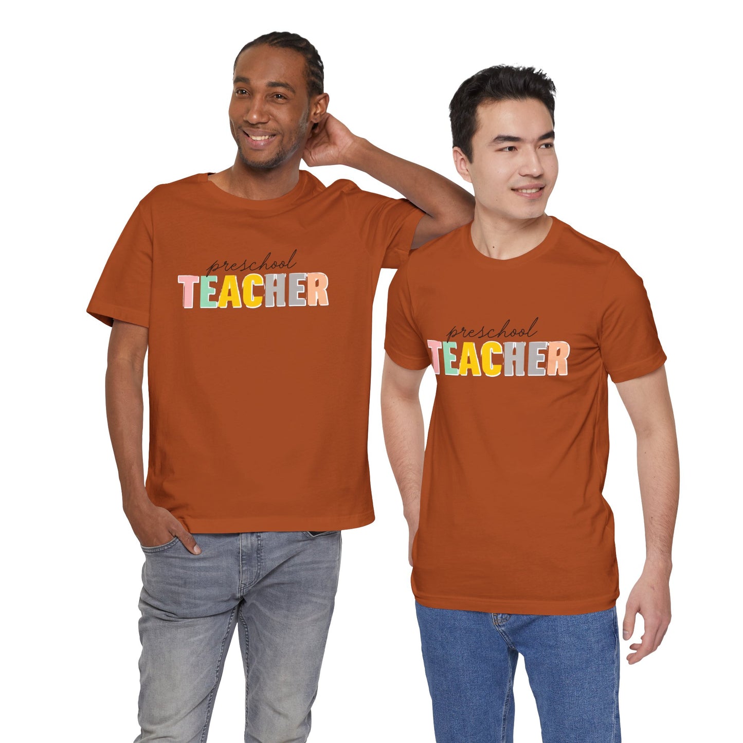Preschool Teacher Tee, Cute Teacher Shirt, Gift for Educators, Teacher Appreciation, Back to School, Unisex T-Shirt