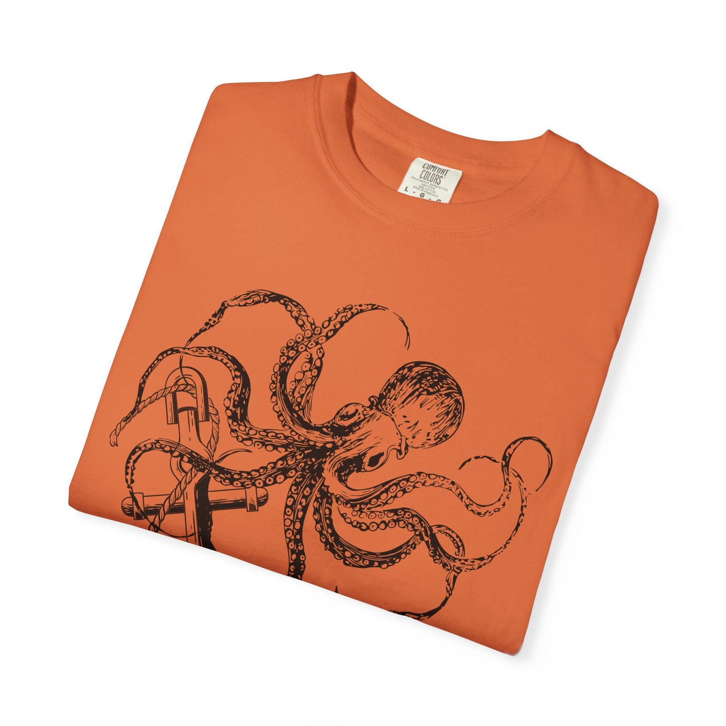 Nautical Anchor Octopus Tee