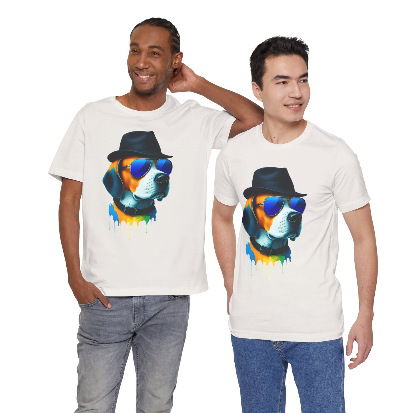 Cool Dog Graphic Tee | Fun Pet Lover T-shirt, Gift for Dog Owners, Casual Wear, Summer Style, Animal Art Apparel