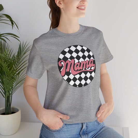 Mama Graphic Tee, Gift for Mom, Casual Wear, Birthday Present, Mother's Day, Everyday Comfort, Women's T-Shirt, Family Outing
