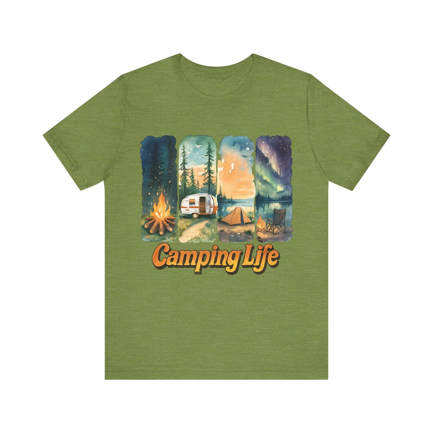 Camping Life Unisex Tee | Outdoor Adventure Shirt, Nature Lover Gift, Camping Apparel, Travel T-Shirt, Weekend Getaway Outfit