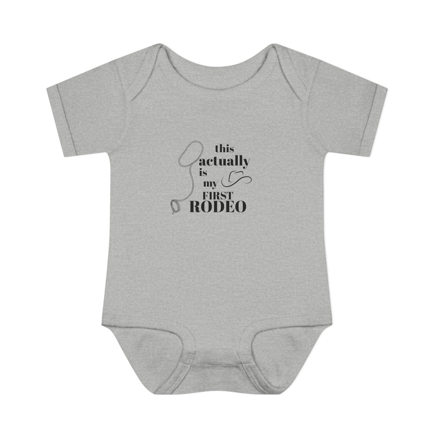 Infant Baby Bodysuit - My First Rodeo - Cute Baby Outfit for Newborns, Western Baby Shower Gift, Baby Wear for Rodeo Events, Adorable [...]