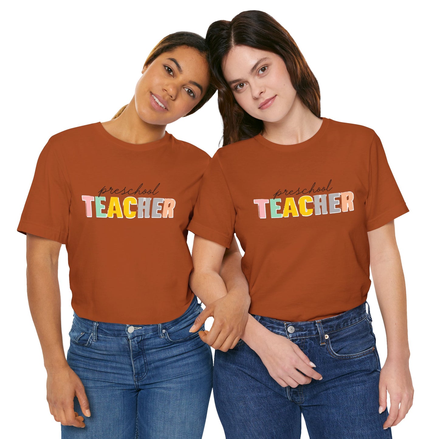 Preschool Teacher Tee, Cute Teacher Shirt, Gift for Educators, Teacher Appreciation, Back to School, Unisex T-Shirt