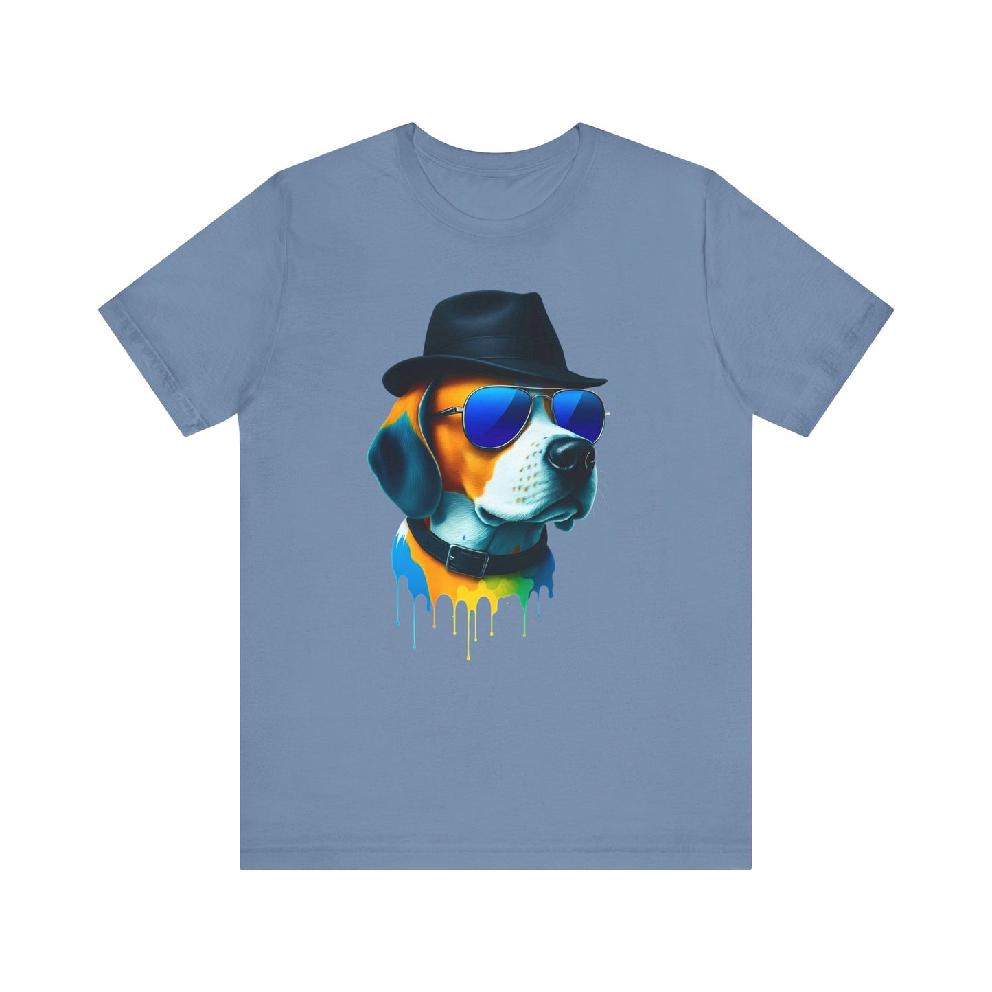 Cool Dog Graphic Tee | Fun Pet Lover T-shirt, Gift for Dog Owners, Casual Wear, Summer Style, Animal Art Apparel
