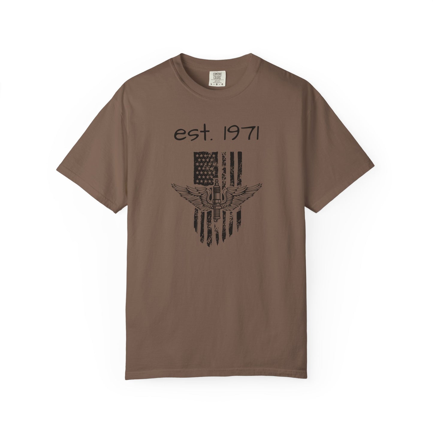 Vintage-Inspired Unisex T-Shirt with Established 1971 Design, Casual Wear, Gift for Father's Day, Graphic Tee, Casual Fashion, [...]