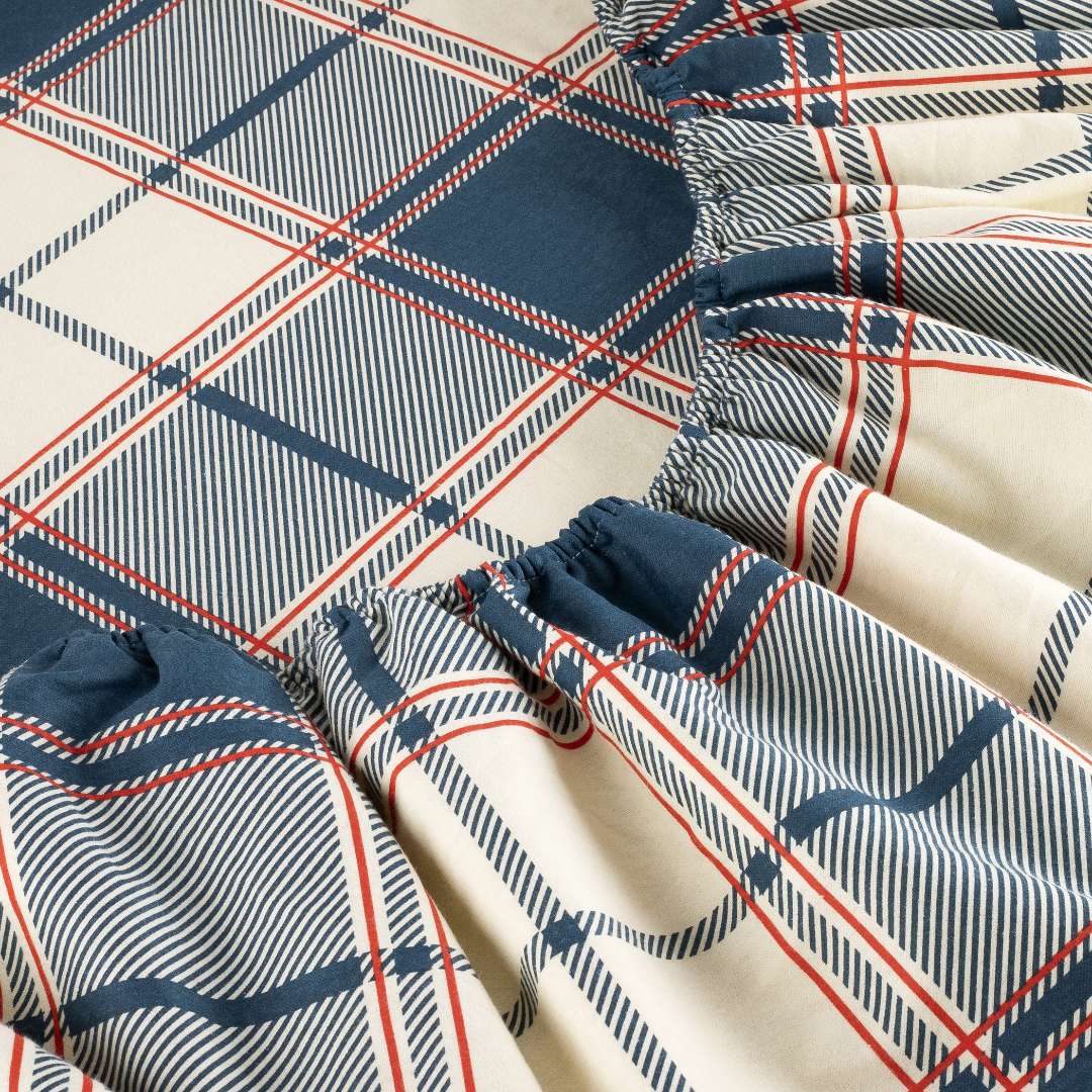 Kathy Ireland 100% Turkish Cotton Flannel Sheet Set