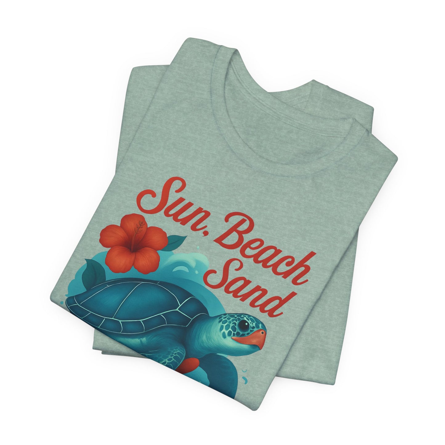 Sun Beach Sand Unisex Tee