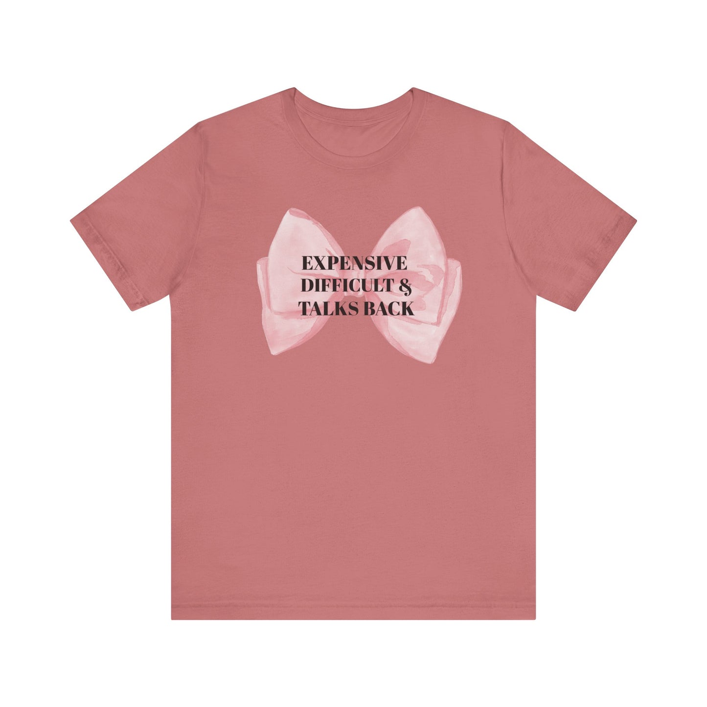 Graphic Bow Unisex Tee