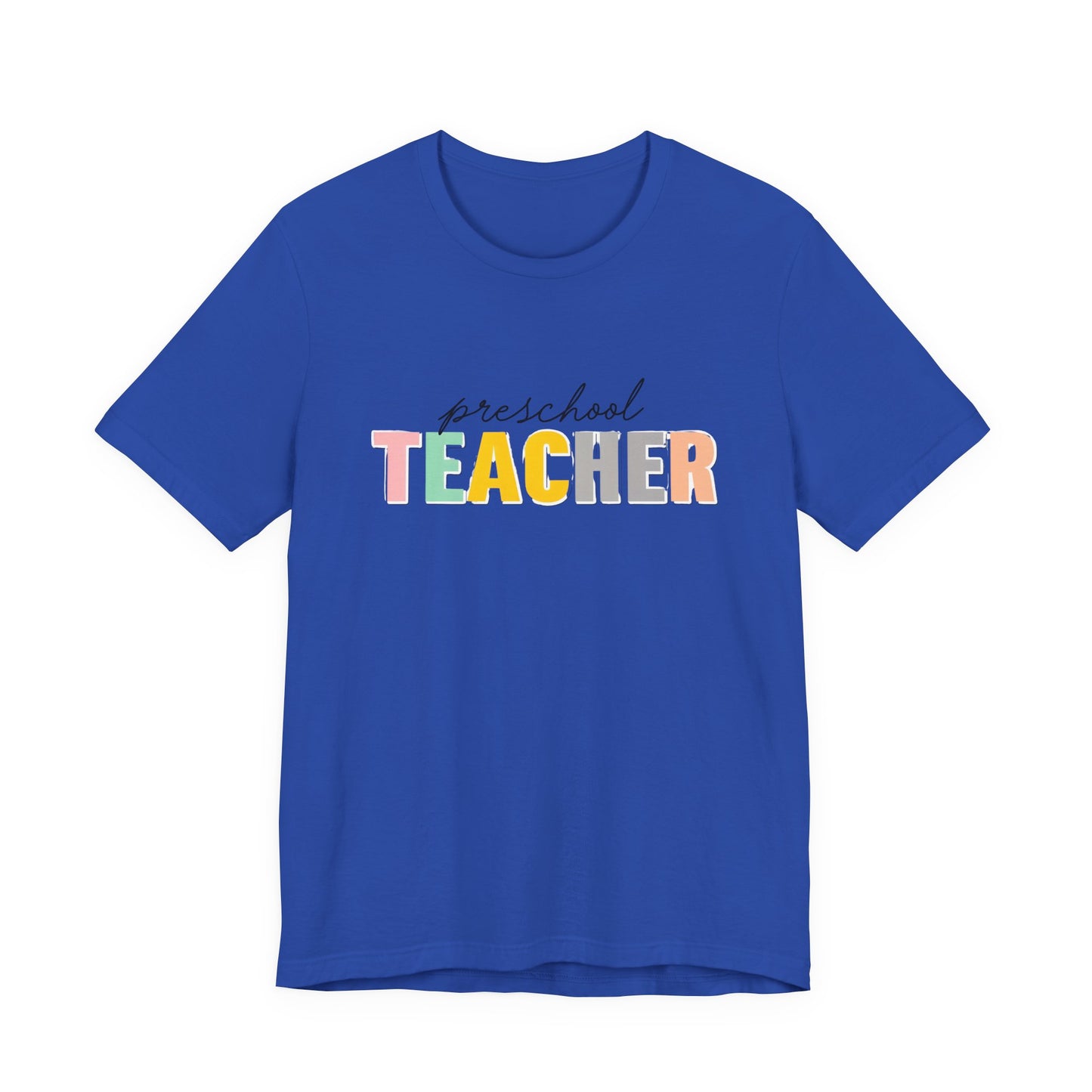 Preschool Teacher Tee, Cute Teacher Shirt, Gift for Educators, Teacher Appreciation, Back to School, Unisex T-Shirt