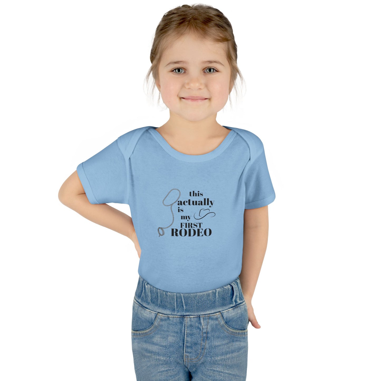 Infant Baby Bodysuit - My First Rodeo - Cute Baby Outfit for Newborns, Western Baby Shower Gift, Baby Wear for Rodeo Events, Adorable [...]