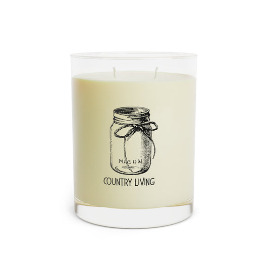 Country Living Scented Candle - Cozy Home Decor, Relaxing Aromatherapy, Gift for Any Occasion, Eco-Friendly Home Fragrance, Rustic Candle
