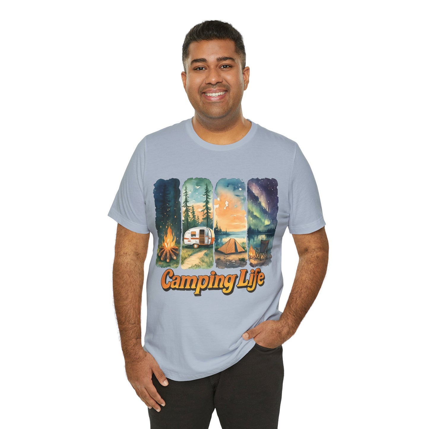Camping Life Unisex Tee | Outdoor Adventure Shirt, Nature Lover Gift, Camping Apparel, Travel T-Shirt, Weekend Getaway Outfit