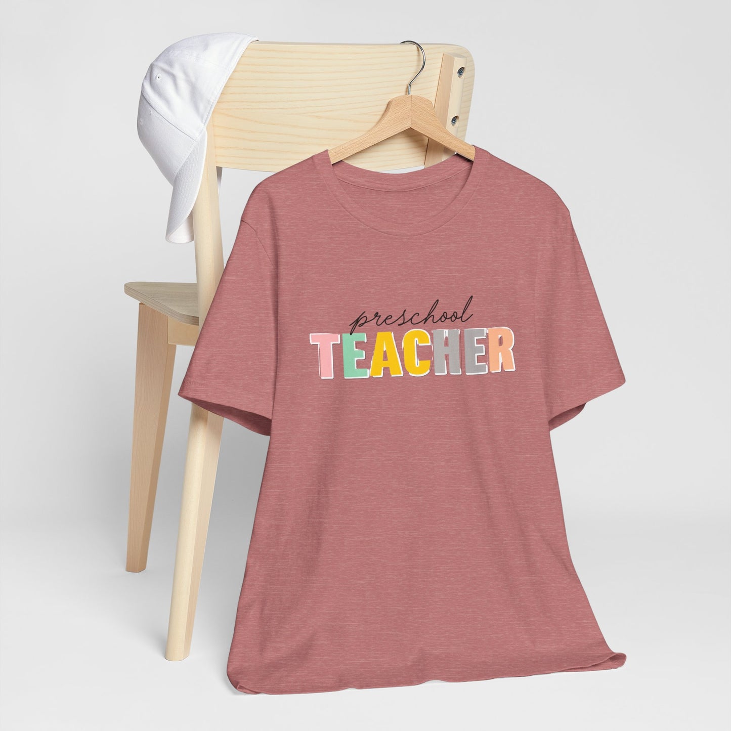 Preschool Teacher Tee, Cute Teacher Shirt, Gift for Educators, Teacher Appreciation, Back to School, Unisex T-Shirt