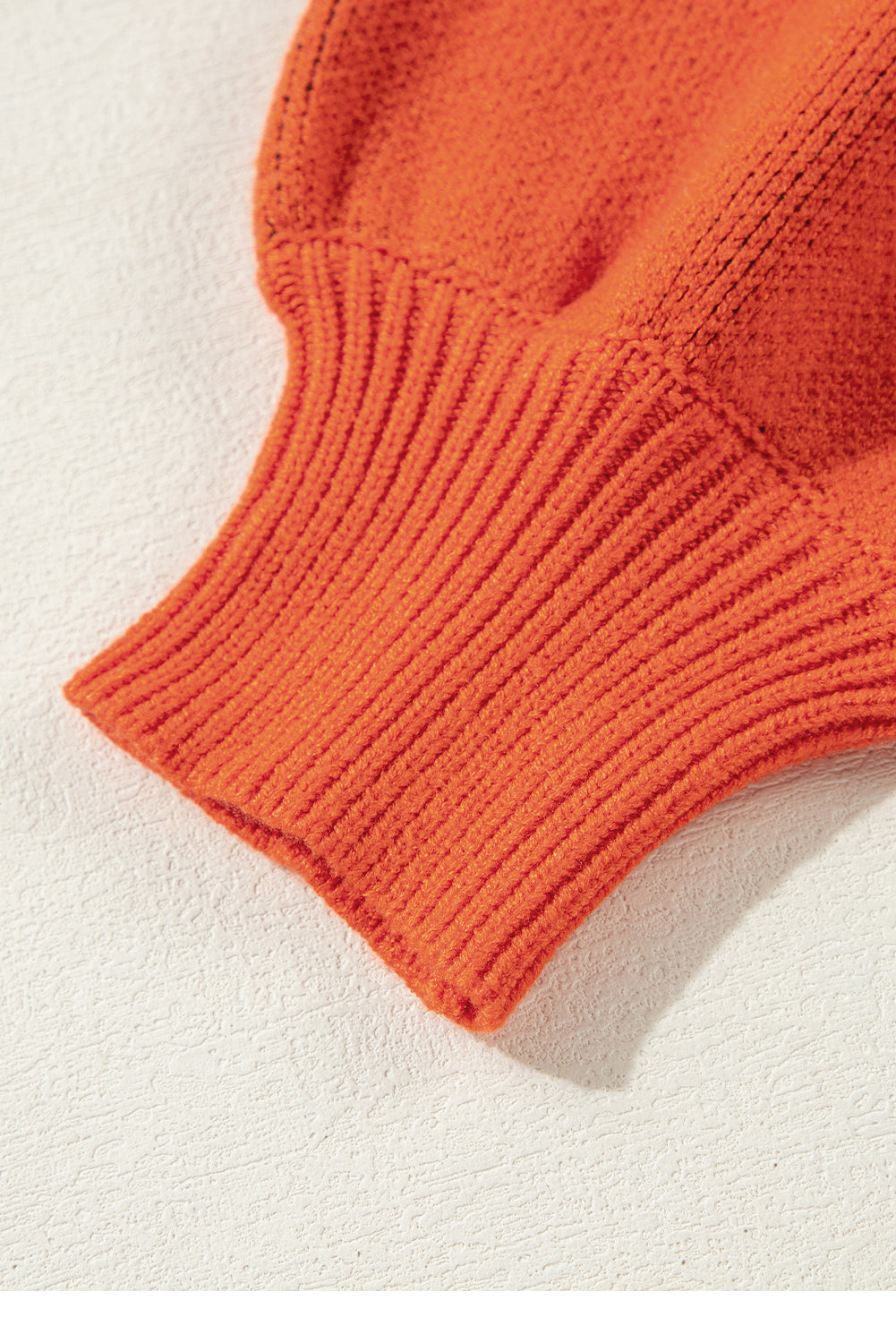 Halloween Pumpkin Face Drop Shoulder Sweater