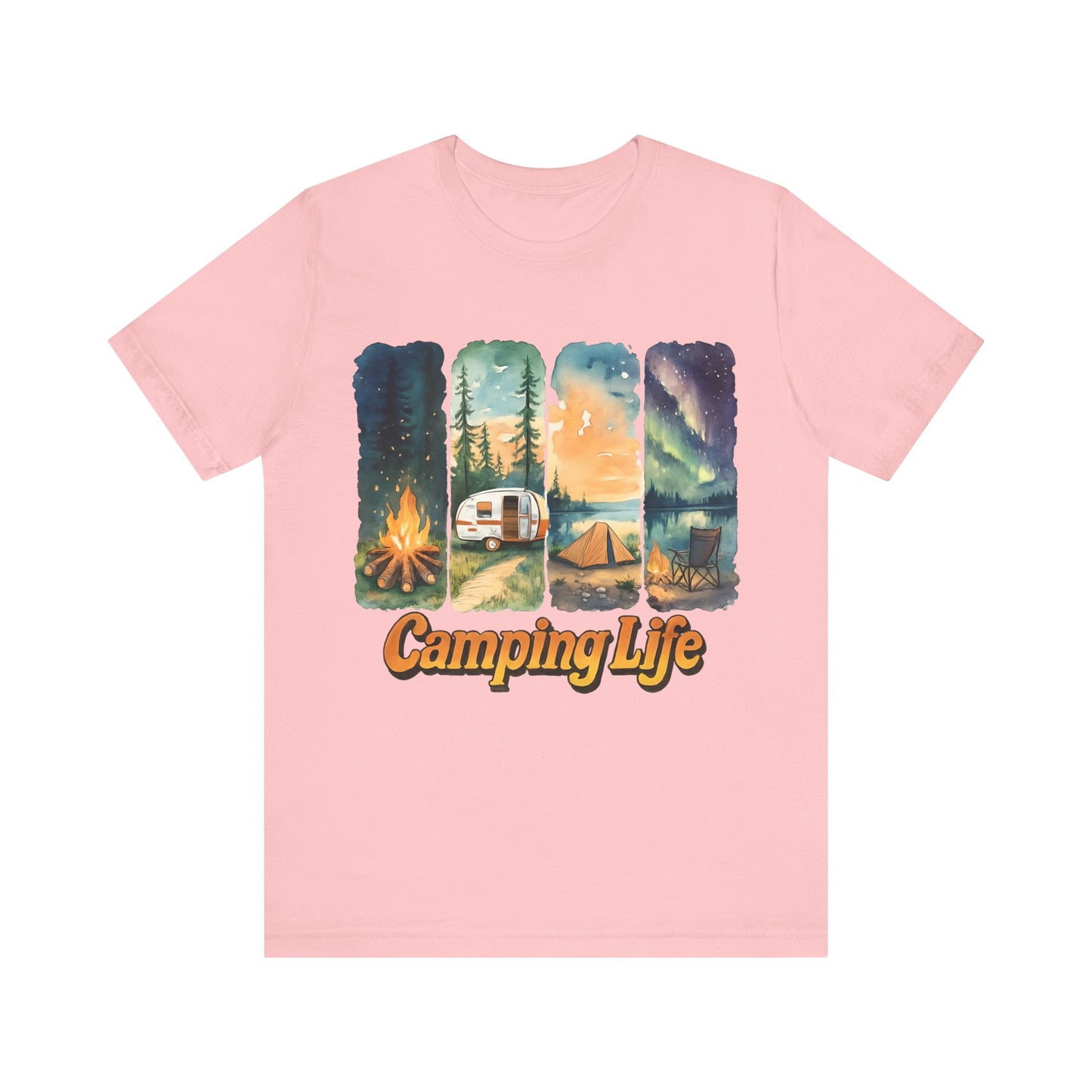 Camping Life Unisex Tee | Outdoor Adventure Shirt, Nature Lover Gift, Camping Apparel, Travel T-Shirt, Weekend Getaway Outfit