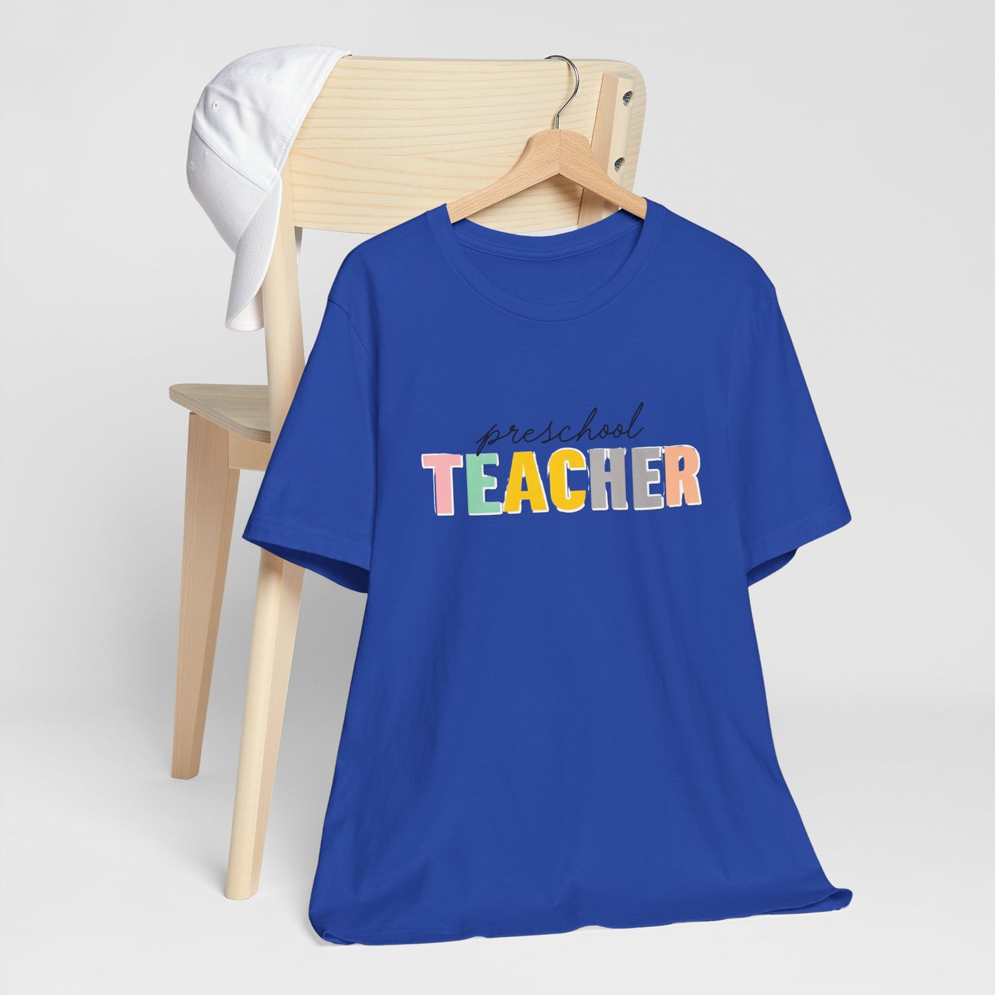 Preschool Teacher Tee, Cute Teacher Shirt, Gift for Educators, Teacher Appreciation, Back to School, Unisex T-Shirt