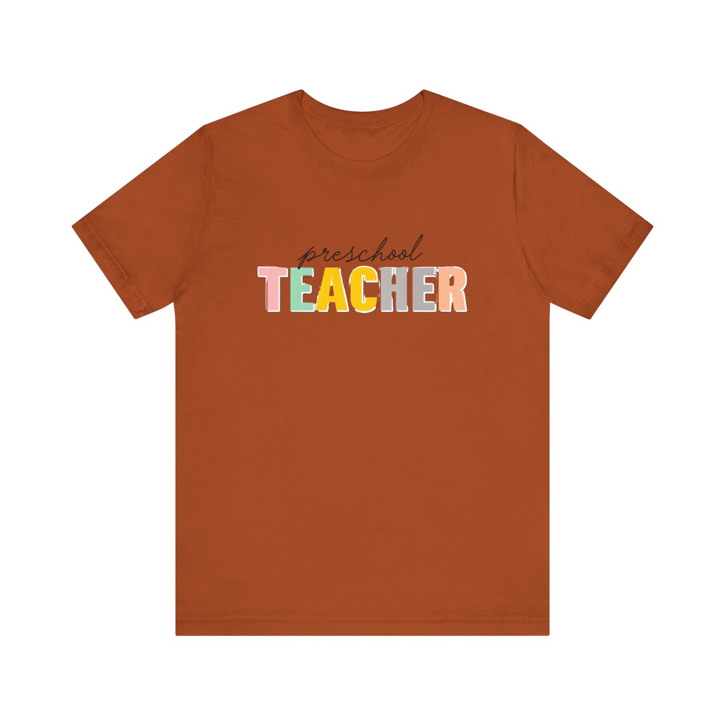 Preschool Teacher Tee, Cute Teacher Shirt, Gift for Educators, Teacher Appreciation, Back to School, Unisex T-Shirt