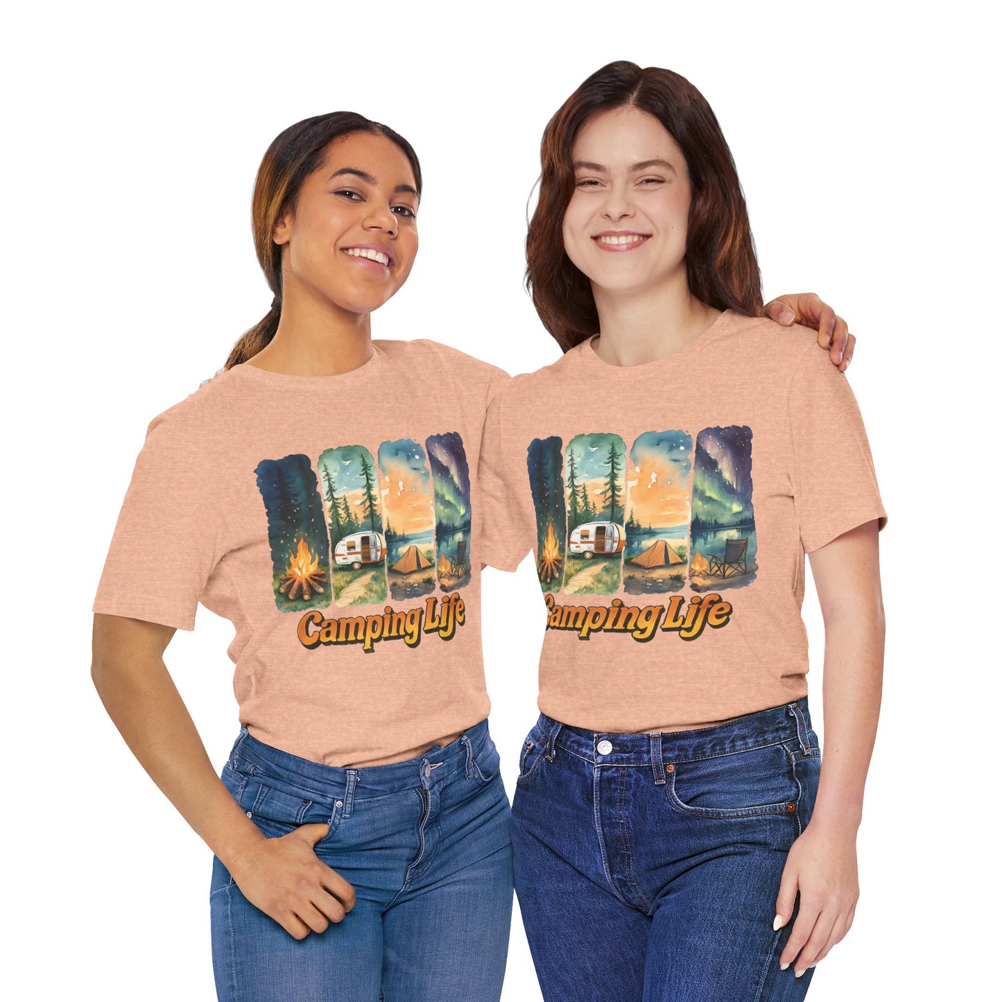 Camping Life Unisex Tee | Outdoor Adventure Shirt, Nature Lover Gift, Camping Apparel, Travel T-Shirt, Weekend Getaway Outfit