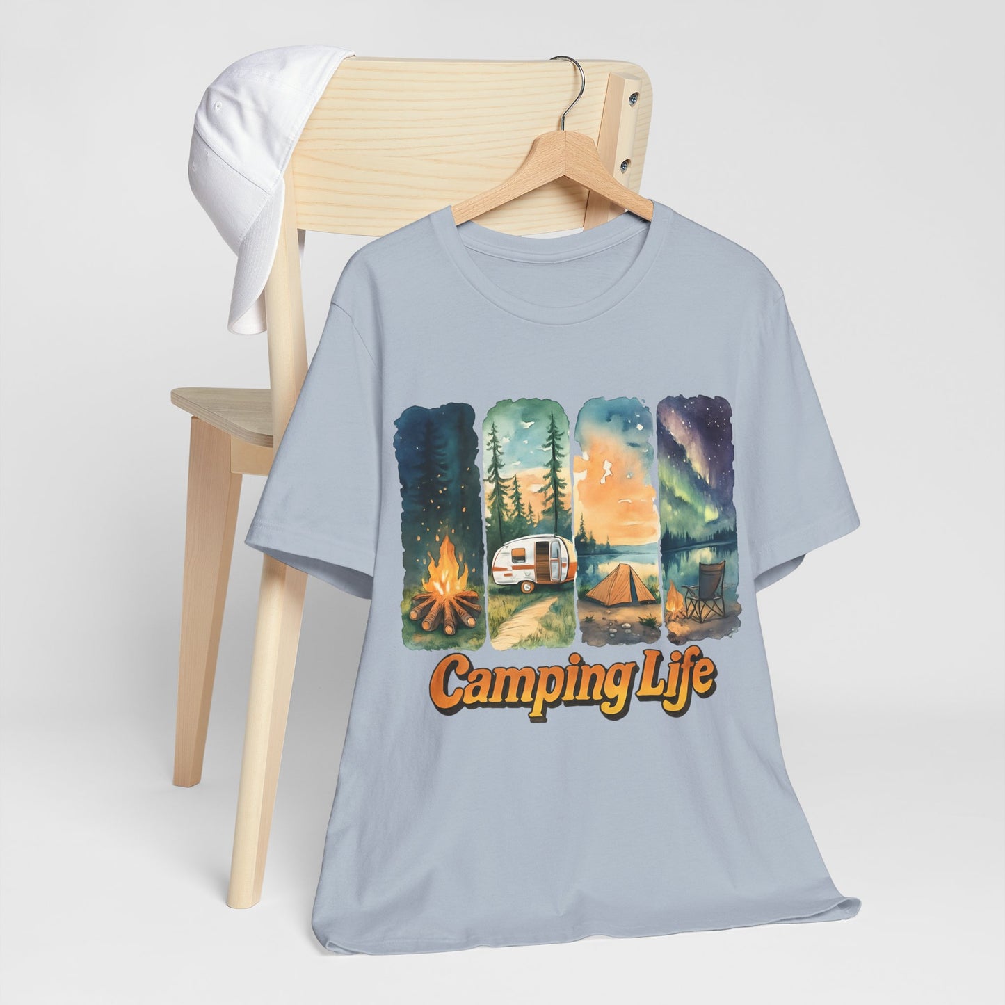 Camping Life Unisex Tee | Outdoor Adventure Shirt, Nature Lover Gift, Camping Apparel, Travel T-Shirt, Weekend Getaway Outfit