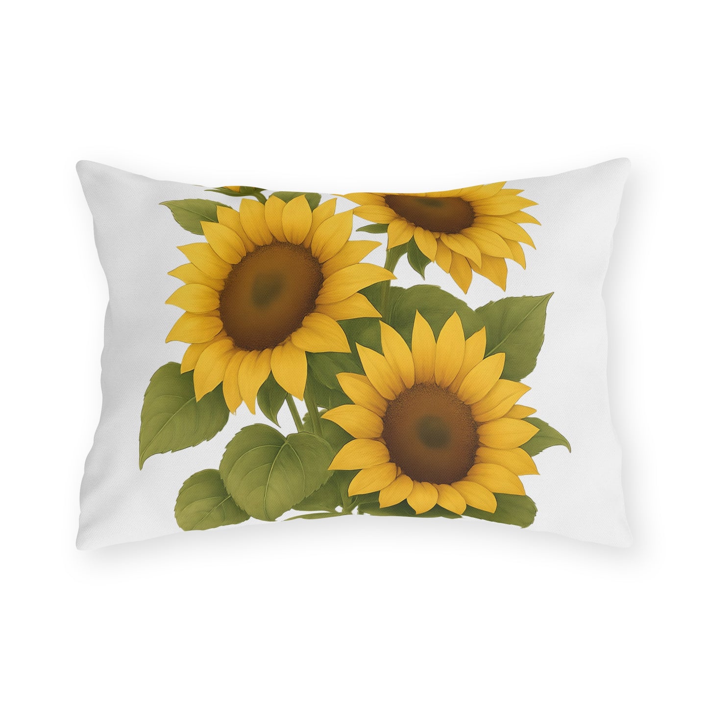 Outdoor Pillows - Vibrant Sunflower Summertime Favorite