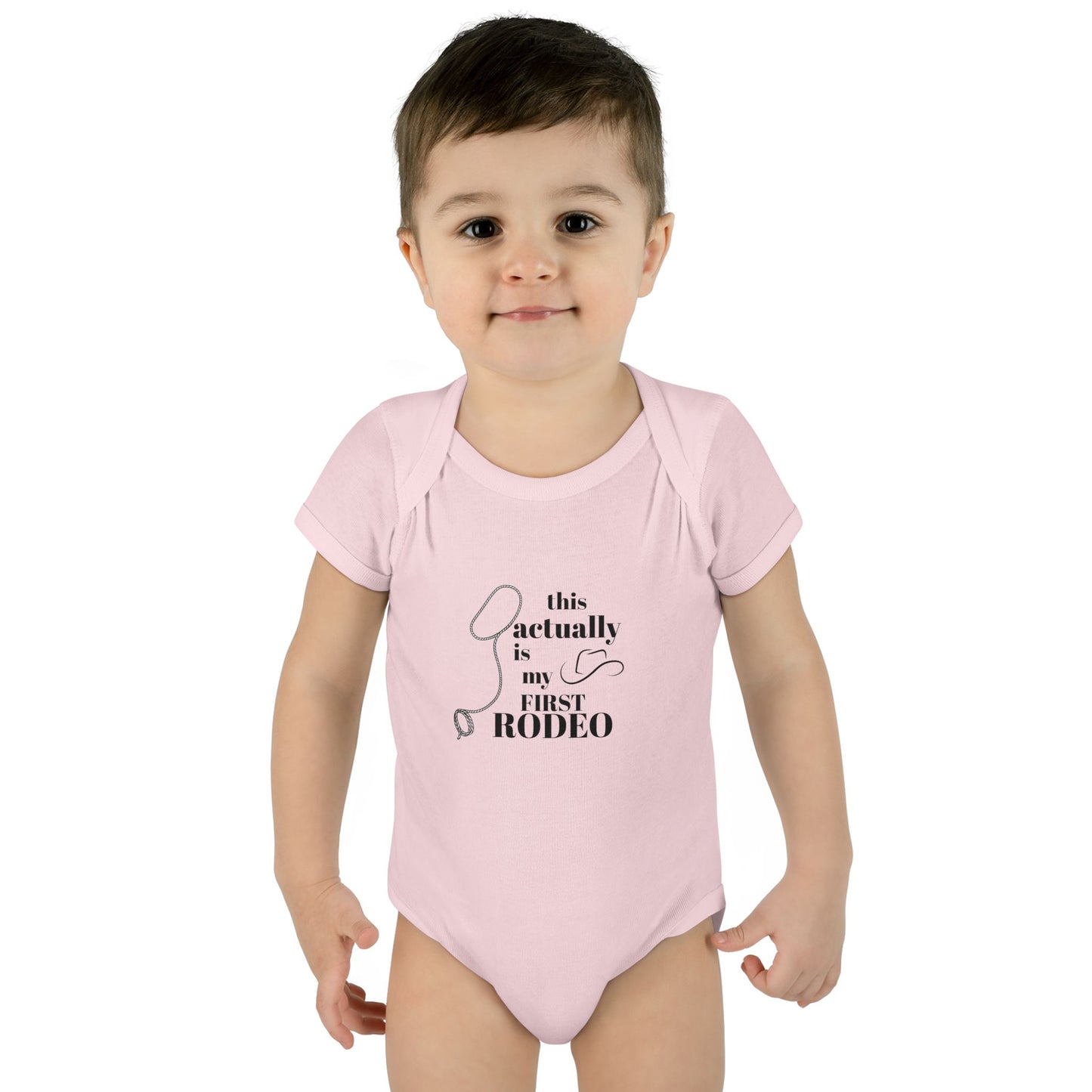 Infant Baby Bodysuit - My First Rodeo - Cute Baby Outfit for Newborns, Western Baby Shower Gift, Baby Wear for Rodeo Events, Adorable [...]