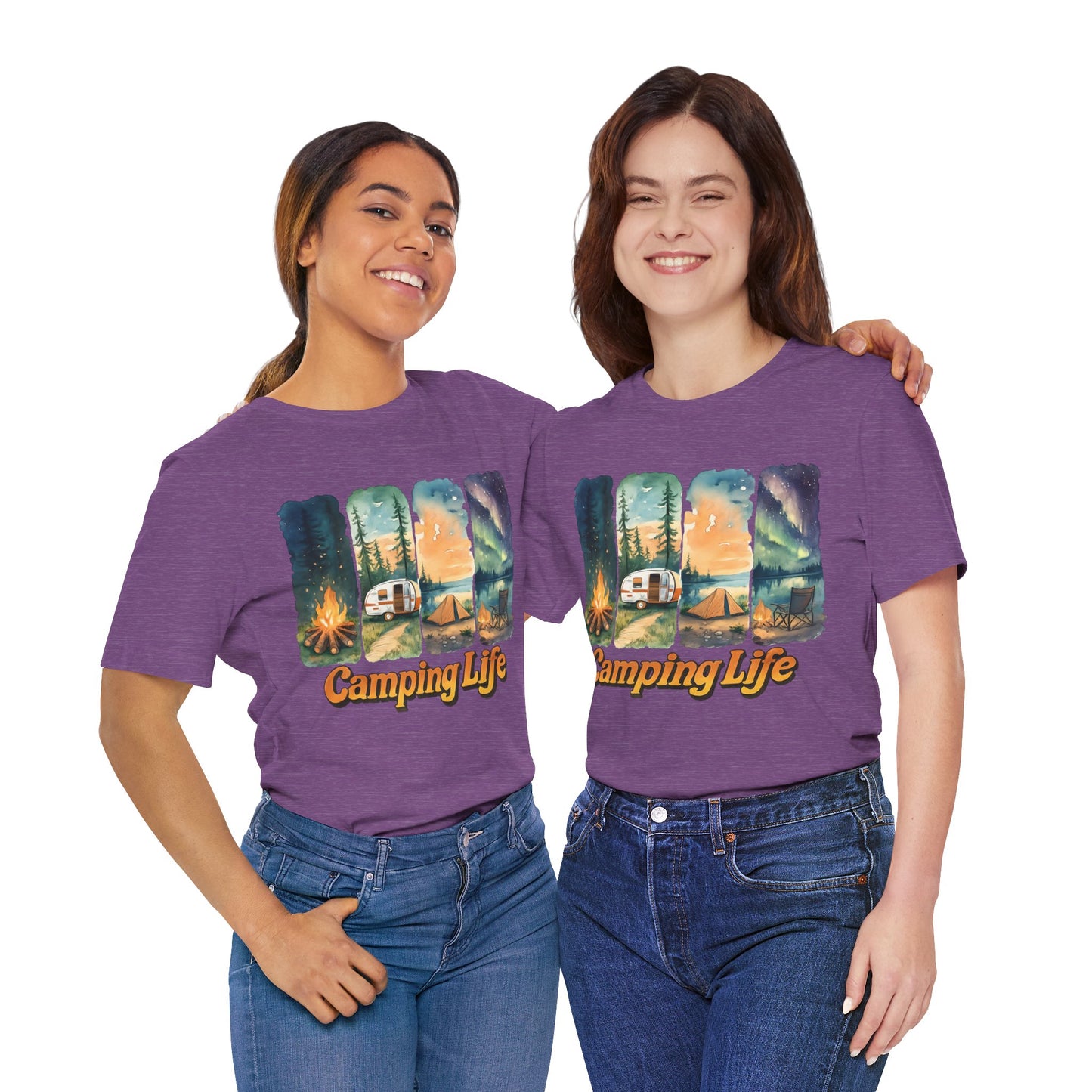 Camping Life Unisex Tee | Outdoor Adventure Shirt, Nature Lover Gift, Camping Apparel, Travel T-Shirt, Weekend Getaway Outfit