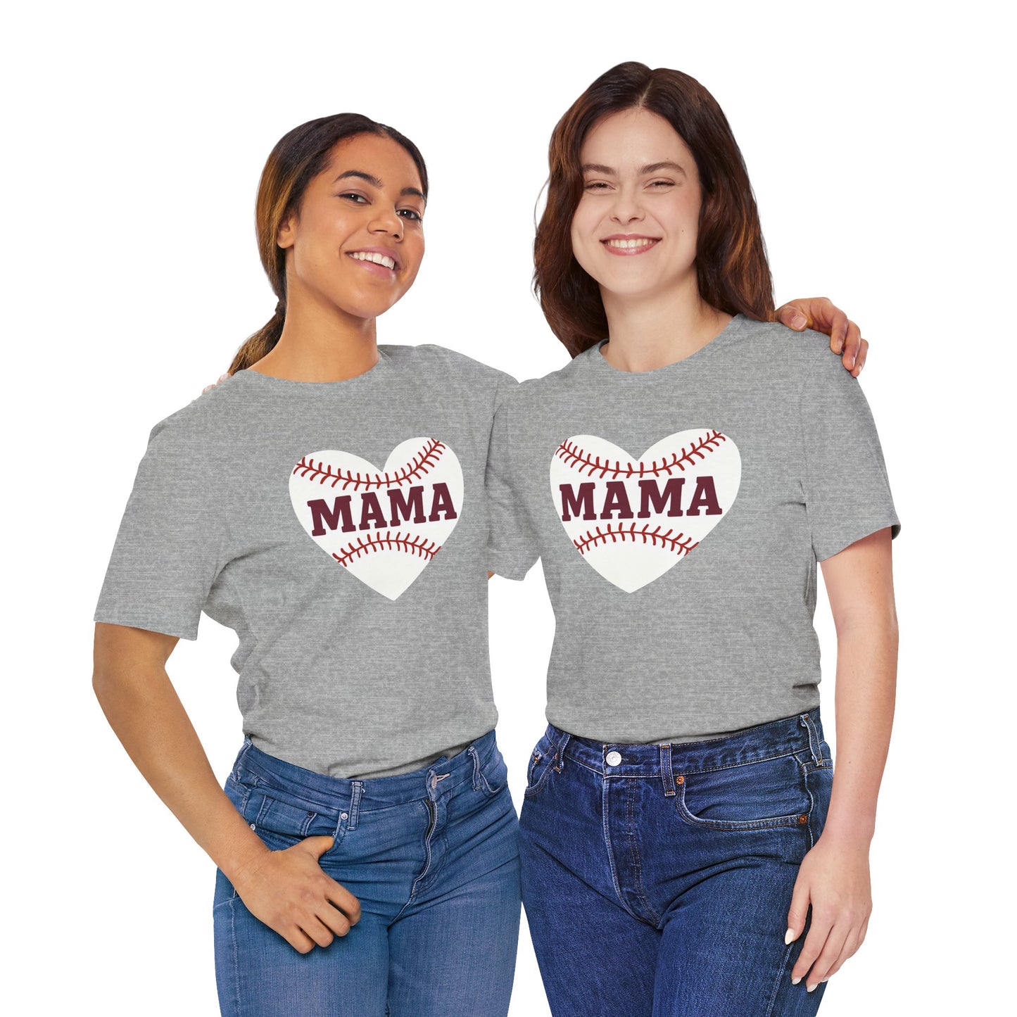 Baseball Mama Tee, Soft Unisex Tee for Baseball Moms, Sports Shirt, Gift for Mother’s Day, Casual Wear, Family Game Day