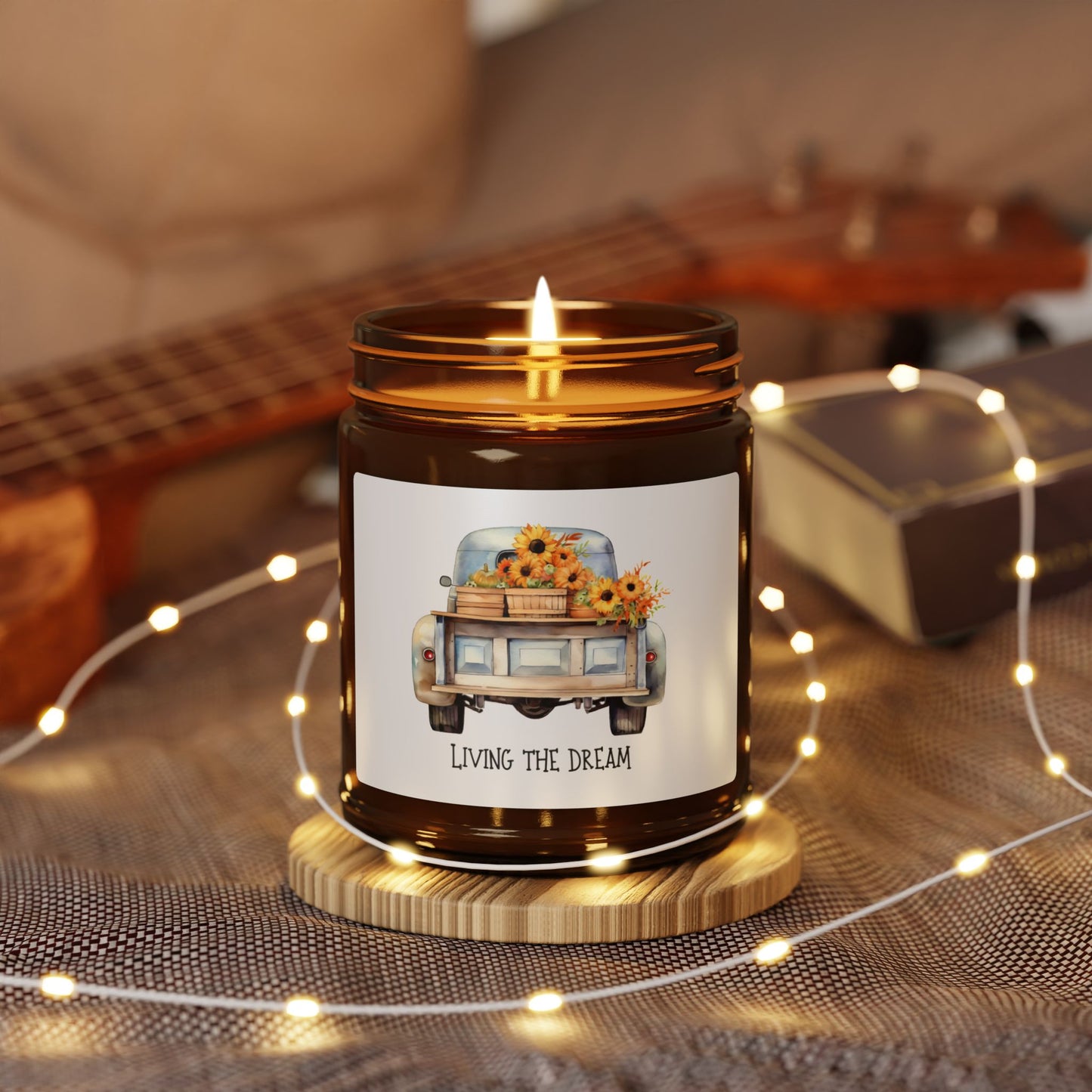 Dreamy Scented Soy Candle - Perfect for Home Decor, Gifts, Self-Care, Cozy Nights, Aromatherapy