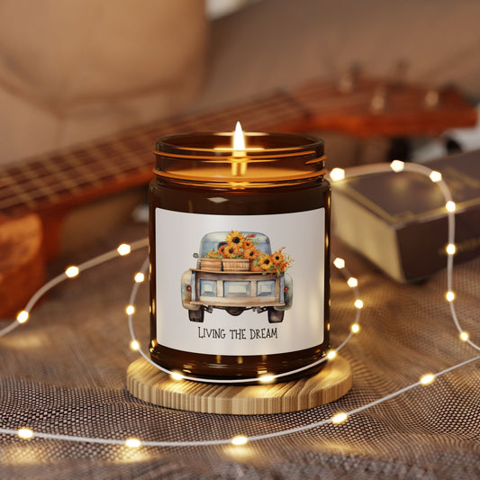 Dreamy Scented Soy Candle - Perfect for Home Decor, Gifts, Self-Care, Cozy Nights, Aromatherapy