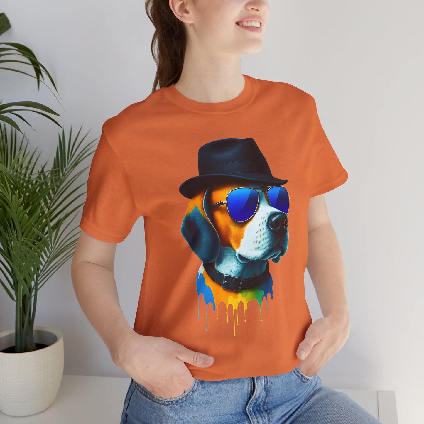 Cool Dog Graphic Tee | Fun Pet Lover T-shirt, Gift for Dog Owners, Casual Wear, Summer Style, Animal Art Apparel