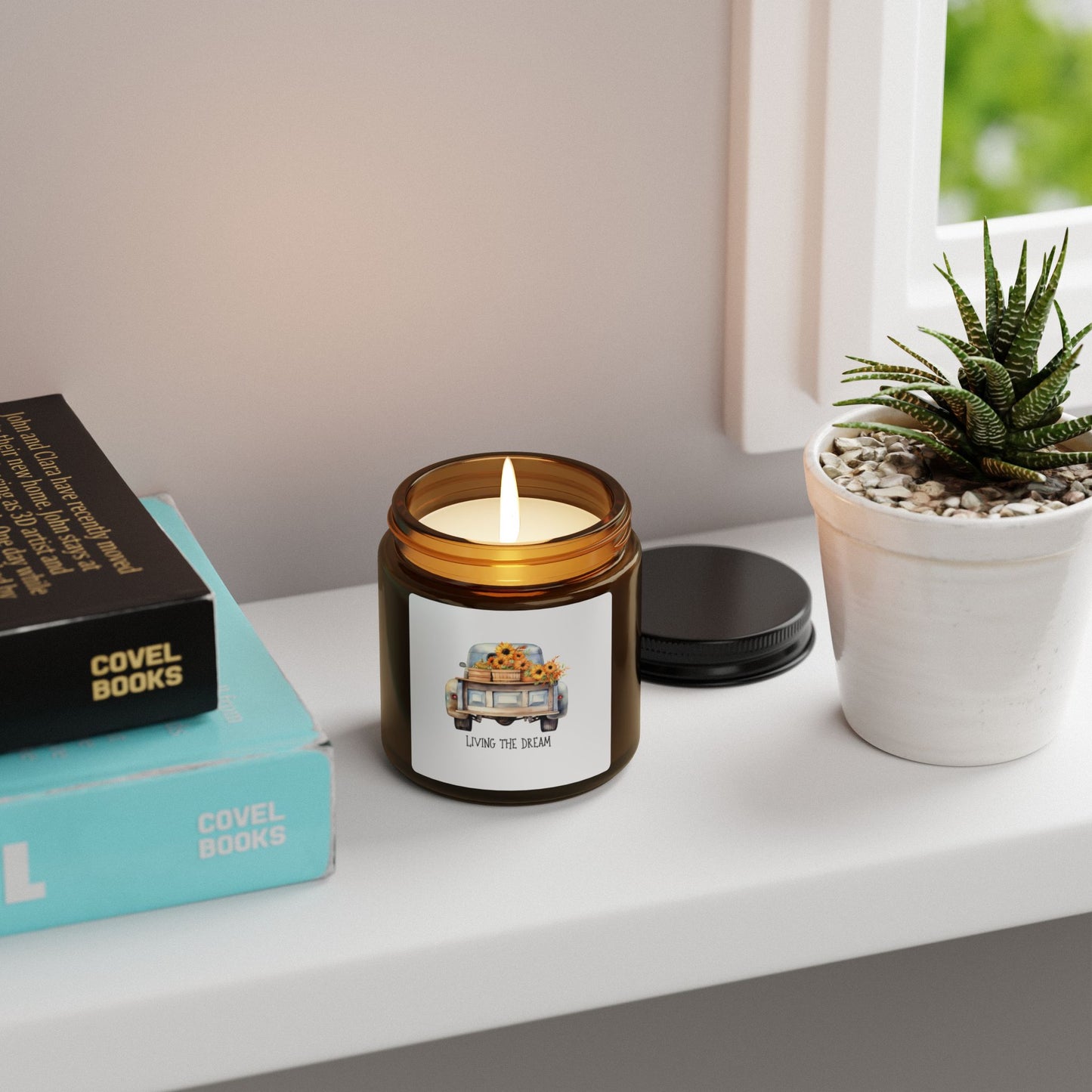 Dreamy Scented Soy Candle - Perfect for Home Decor, Gifts, Self-Care, Cozy Nights, Aromatherapy