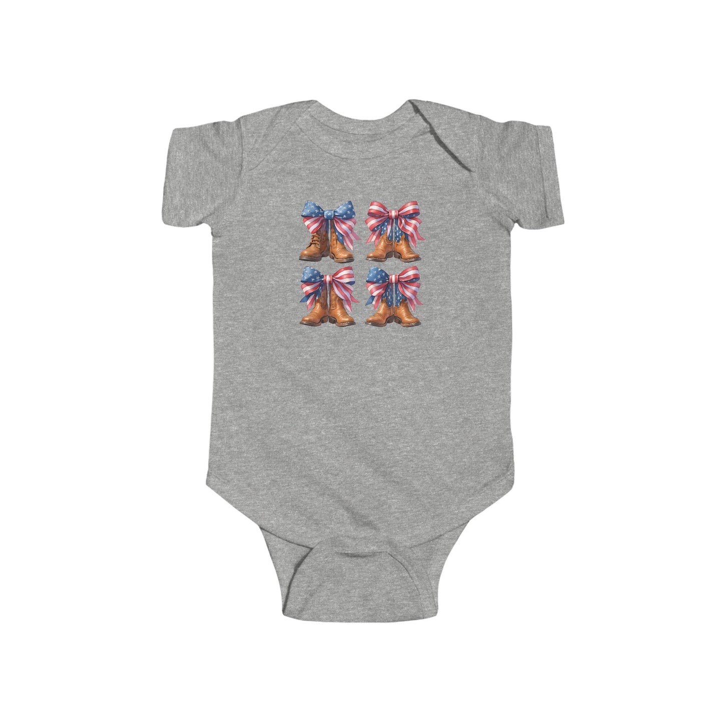 Red, White, and Blue Baby Bodysuit, Cute Infant Outfit, 4th of July Baby Clothes, Summer Baby Gift, Toddler Patriotic Apparel