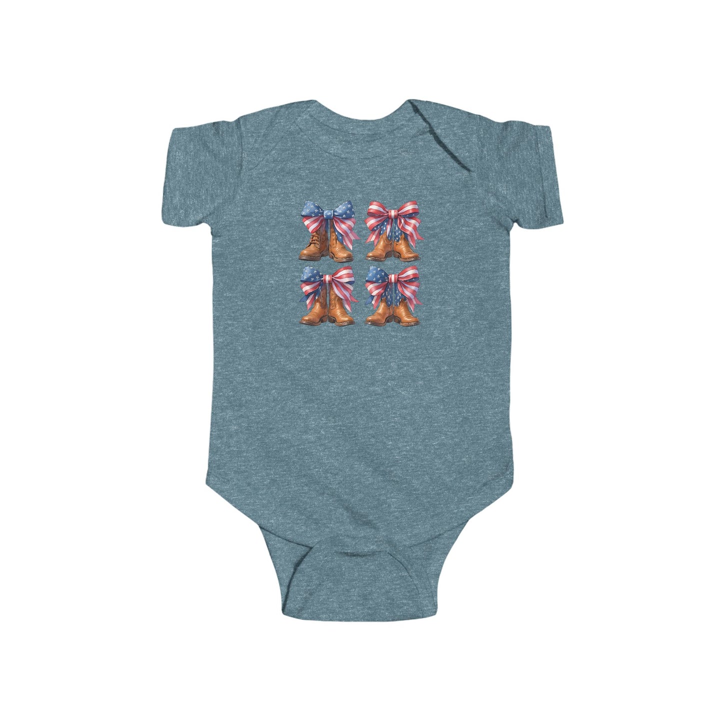 Red, White, and Blue Baby Bodysuit, Cute Infant Outfit, 4th of July Baby Clothes, Summer Baby Gift, Toddler Patriotic Apparel