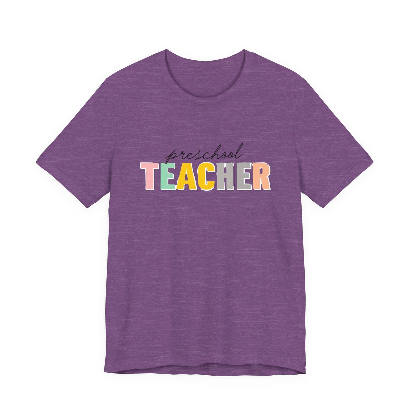 Preschool Teacher Tee, Cute Teacher Shirt, Gift for Educators, Teacher Appreciation, Back to School, Unisex T-Shirt