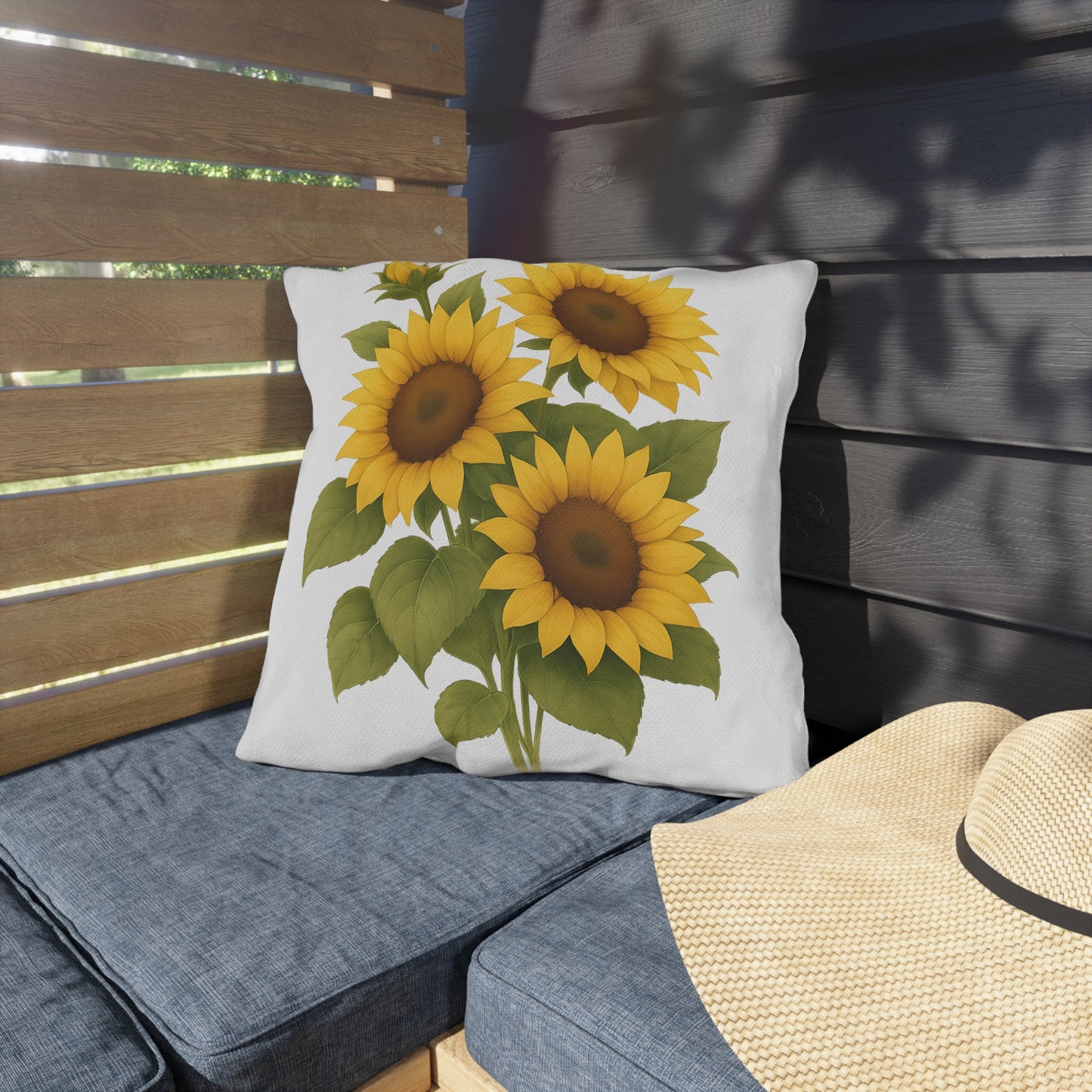 Outdoor Pillows - Vibrant Sunflower Summertime Favorite